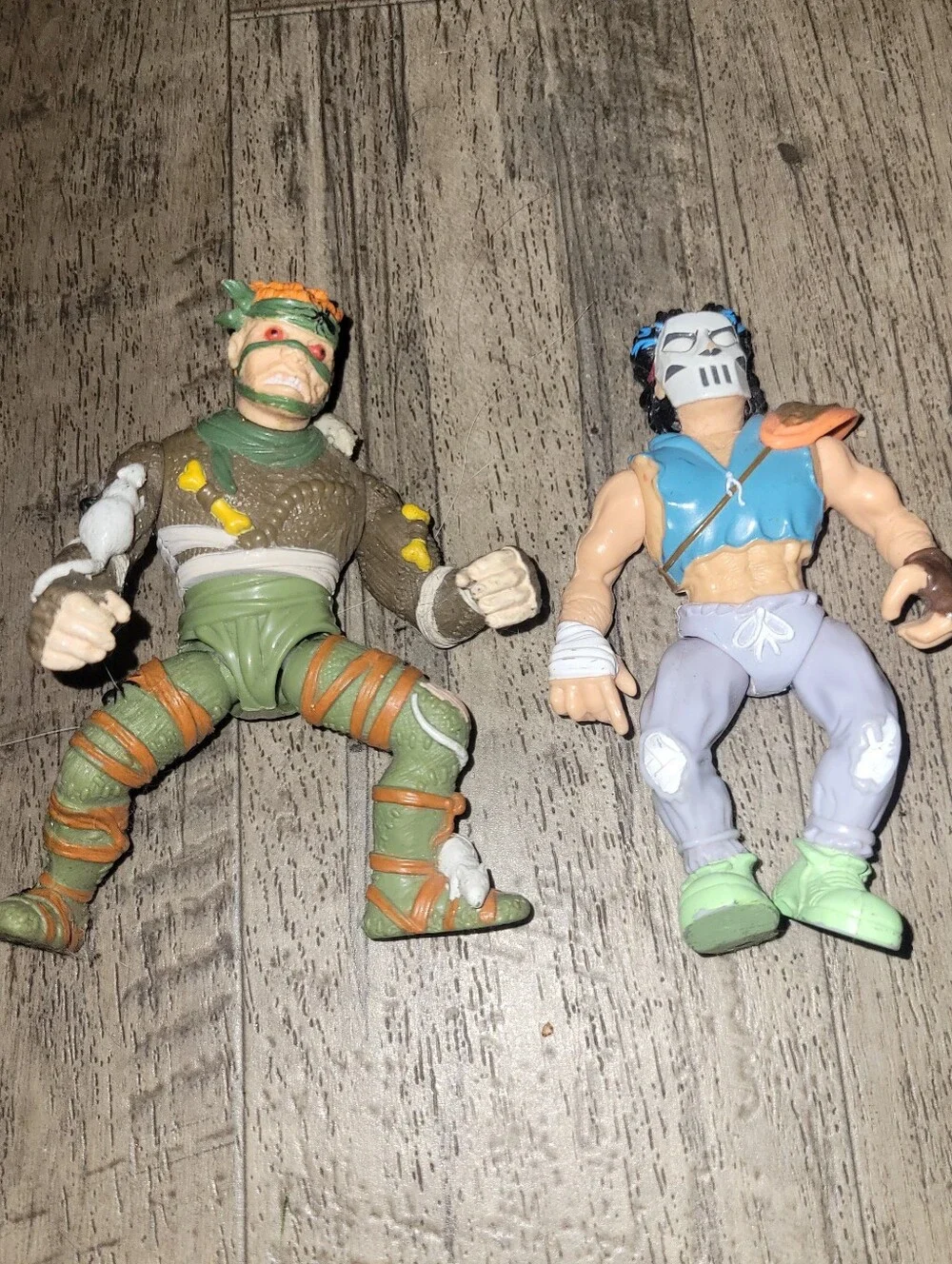 VTG TMNT Teenage Mutant Ninja Turtles Mixed Figure Lot of 12 .. 90s